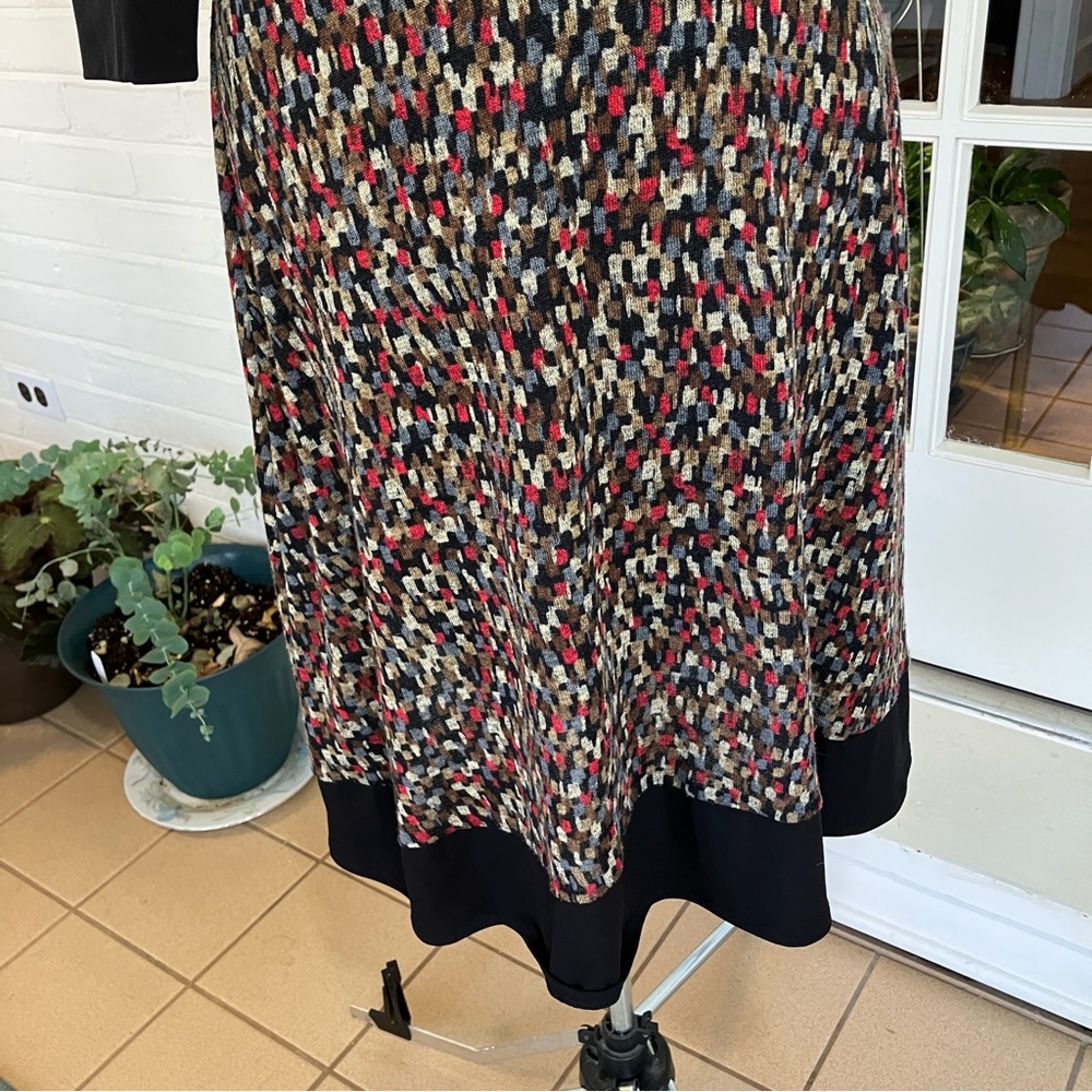 Rabbit Rabbit Rabbit Designs Knit Dress | Size Medium | Lined Skirt - Picture 4 of 7
